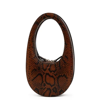 NEW Round Shoulder Bags for Women Luxury Handbags Women Bags Designer Female Half Moon Tote Saddle Fashion Crossbody Bag