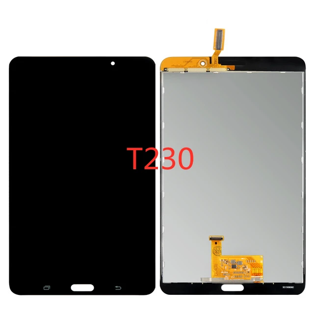 Polegada Lcd para Samsung Galaxy Tab 7.0 T230 Sm-t230 T231 T235 Display Lcd com Tela de Toque Digitador Assembléia Novo - Imagem 5