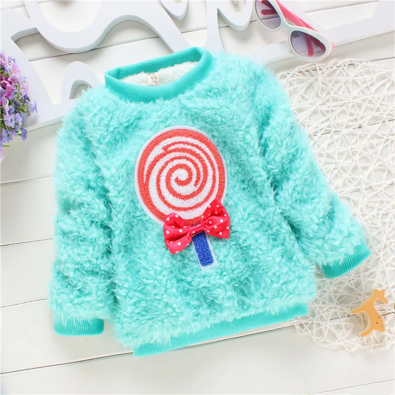 

Childrenswear Winter Girls 2019 New Style 3 Infants Children 1-4-Year-Old Baby Winter plus Velvet Clothes a Ready