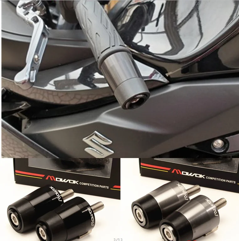 Подходит для Suzuki GSX250R GSX250 GW250 мотоцикла с ЧПУ Ручка Конец аксессуары | Автомобили и