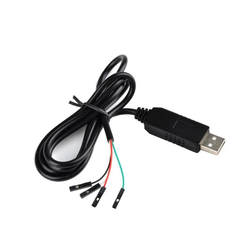 PL2303 PL2303HX USB в ttl кабель 4 Pin RS232 модуль USB конвертер Последовательный Кабель-адаптер PL2303HX конвертер скачать кабель