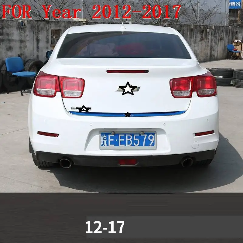 Защита для багажника, окна, кузова, для автомобиля, авто стиль, украшение, защита 12 13 14 15 16 17 18 для Chevrolet Malibu - Цвет: Version G