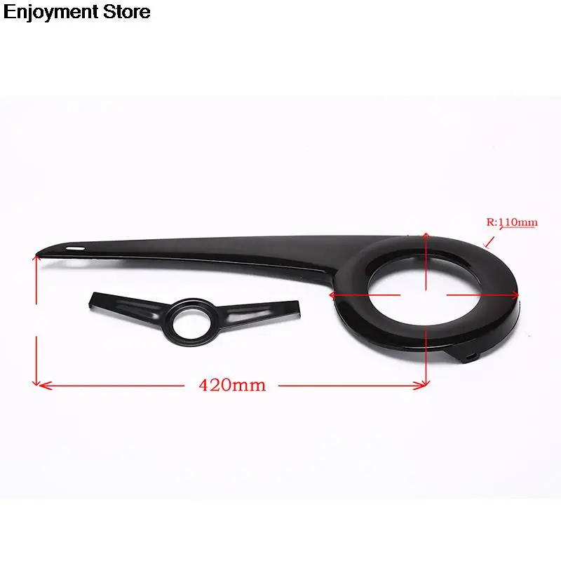 Bicycle crankset cover 1pc ABS plastic bicycle chain guard cover bike chain cover shell