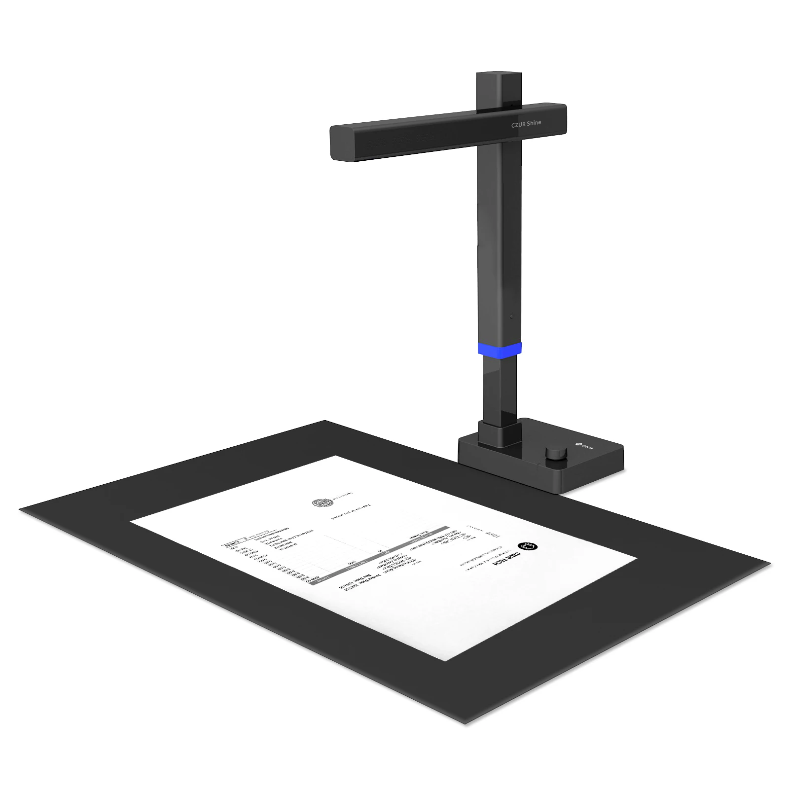 CZUR 샤인 울트라 프로 북 스캐너, 24MP 문서 스캐너, 휴대용 USB 문서 카메라, 스캔 최대 A3 포맷, 높이 조절 가능 CZUR 샤인 울트라 프로 북 스캐너, 24MP 문서 스캐너, 휴대용 USB 문서 카메라, 스캔 최대 A3 포맷, 높이 조절 가능