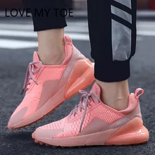 New Spring Big Size Couple Casual Air Mesh Breathable Sneakers Chaussure Femme Sport Platform Shoes For Women Zapatos Mujer