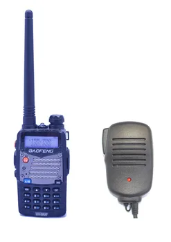 

BAOFENG UV-5RA+PLUS VHF/UHF Dual Band Walkie Talkie + Speaker Mic Handy Hunting Radio Receiver With Headfone