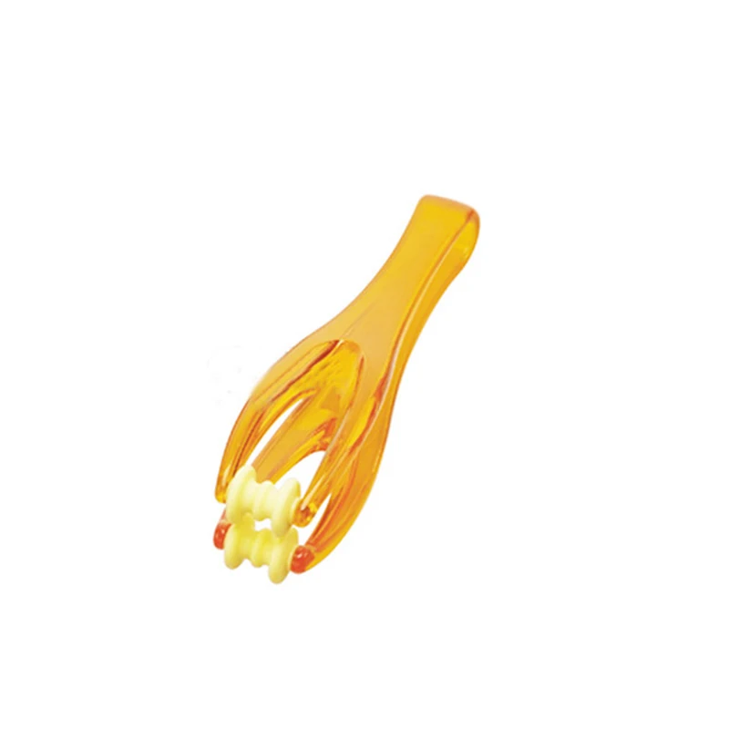 Finger Joint Massager Hand Dual Roller Relaxing Beauty Nail Plastic Massage Tool Relax Practical Comfortable Finger Massage Tool