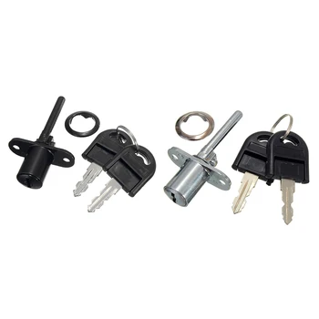 

Zinc Alloy Computer Desk Cabinet Mailbox Drawer Cupboard Locker Cam Lock with Keys