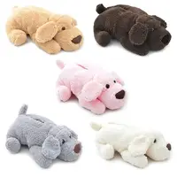 Cute Cartoon Plush Teddy Dog Tissue Cover Box Paper Container Napkin Storage Holder Case Dispenser Home Decor Room Car Accessory 2