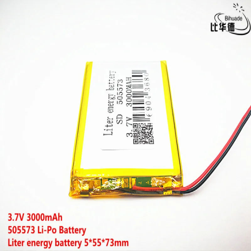 Liter-energie-batterie-Gute-Qulity-3-7-V-3000-mAH-505573-Polymer ...