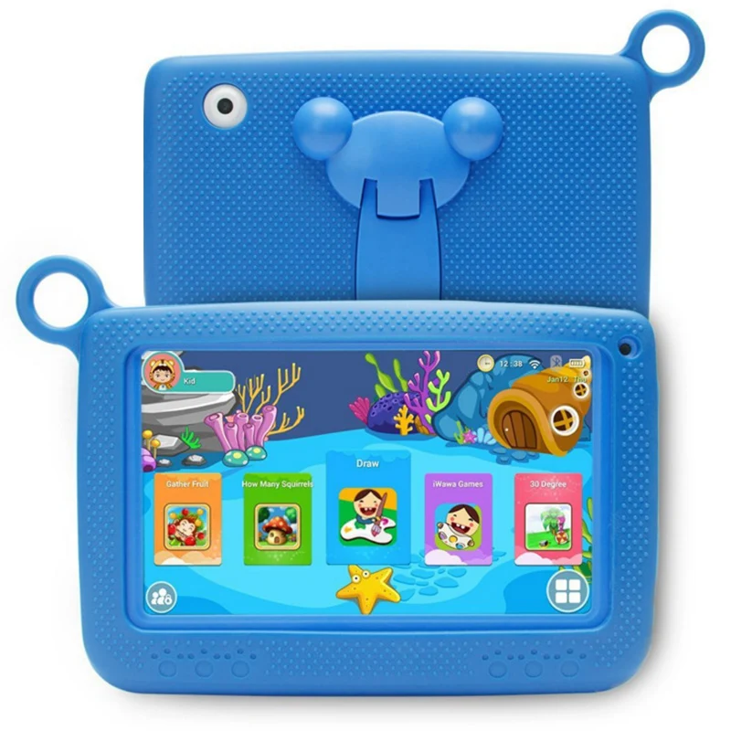 Baby Kids Learning Toys Portable Tablet Bluetooth+Wifi Kids Learning Tablet Protective Cover 7 Inch 1024 x 600 Eu Plug tablet Baby Kids Learning Toys Portable Tablet Bluetooth+Wifi Kids Learning Tablet Protective Cover 7 Inch 1024 x 600 Eu Plug tablet