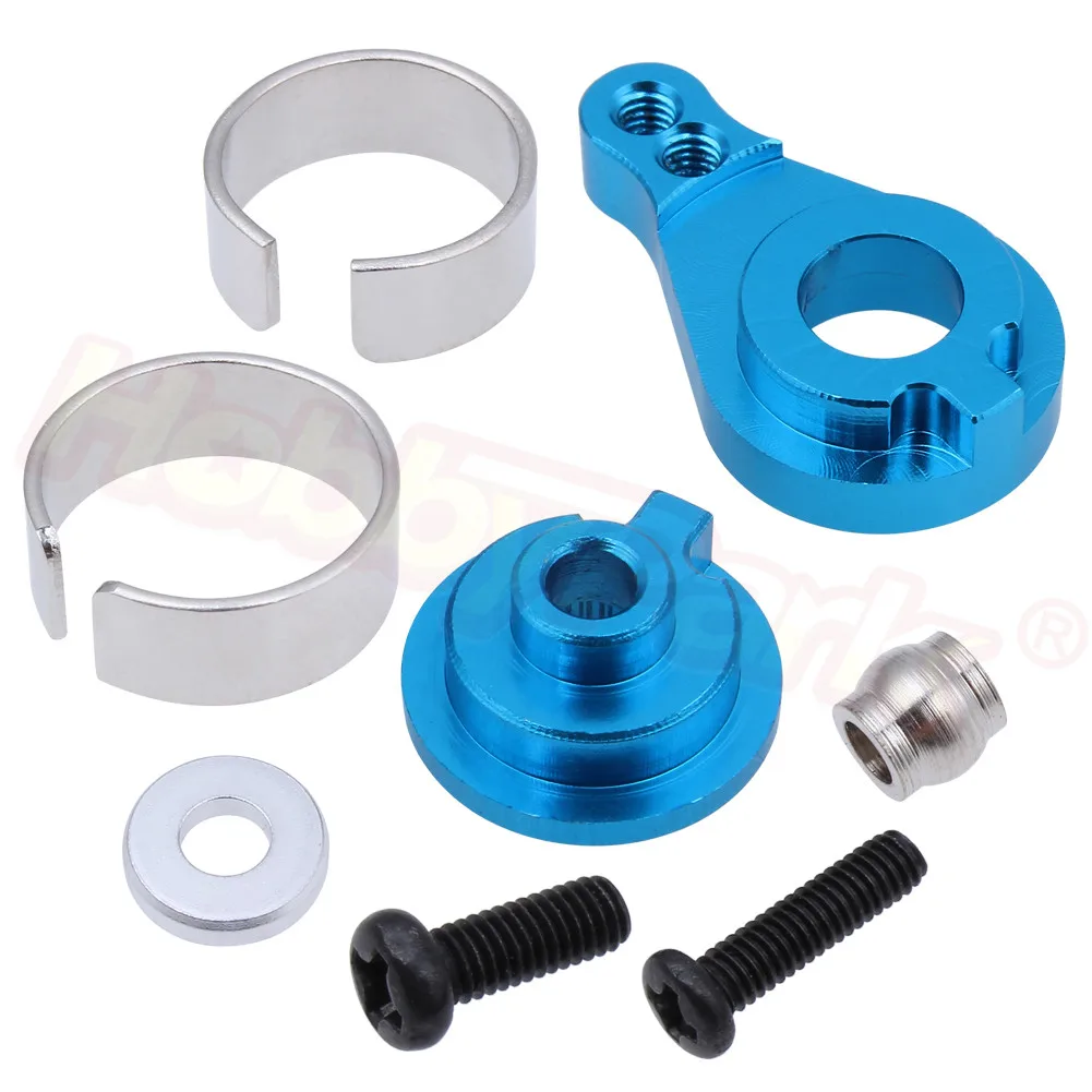 Алюминиевый рулевой сервогудок 0033 для WLtoys 12428 12423 1/12 пульт дистанционного