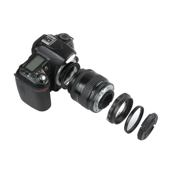 

Macro Camera Lens Reverse Adapter Protection Set for Nikon D80 D90 D3300 D3400 D5100 D5200 D5300 D5500 D7000 D7100 D7200 D5 D610