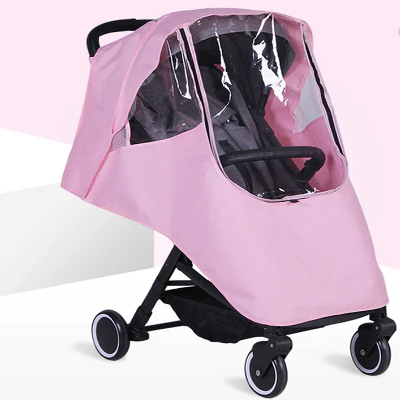 

2019 New Style Baby Stroller Universal Waterproof Rain Cover Wind Dust Shield For Strollers Accessories Cubierta De Lluvia