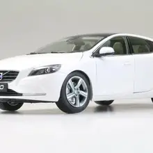 1/18 весы Volvo V40 T4 хэтчбек белый литой автомобиль модельные игрушки, коллекционные подарок