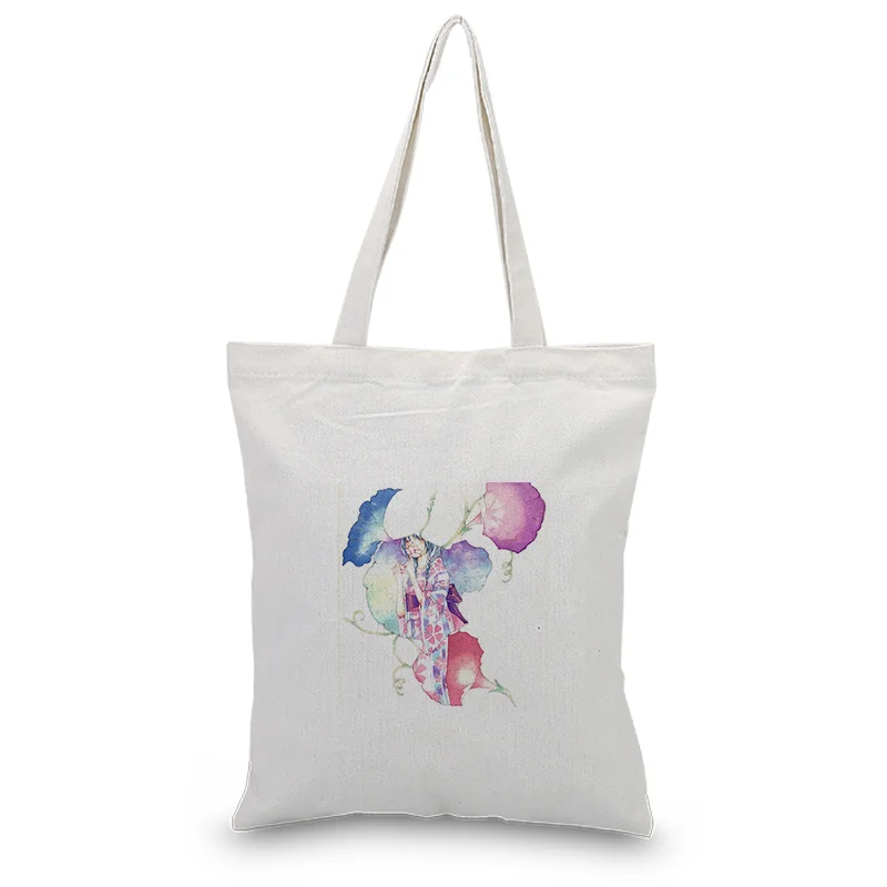 Холщовая Сумка-тоут, ручная работа, ежедневное использование, текст DIY, печать на заказ, логотип, сумка для покупок, эко многоразовая утилизация