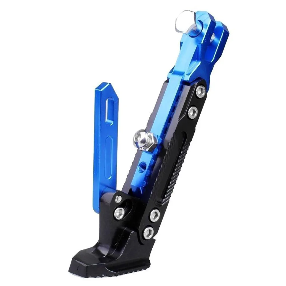 Мотоцикл Kickstand Регулируемая ножная Боковая поддержка стояночный столик для зарядное устройство для электрического мотоцикла универсальный