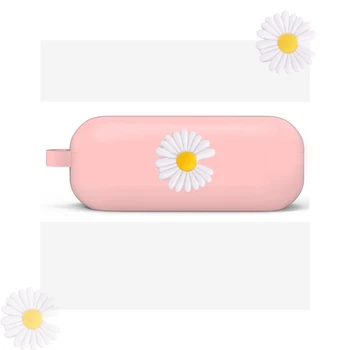 

fudnas For Huawei Freebuds Lite Case Fashion Daisy Flower Silicon headphone Case for Huawei Freebuds Enjoy Earphone Case capa