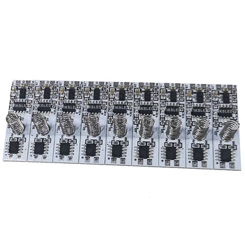 

3.7~30V 10A Capacitive Touch Sensor Switch Coil Spring Switch LED Dimmer Control Switch for Smart Home LED Light Strip