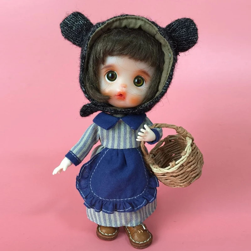 Ob11 детская одежда глиняная кукла одежда юбка горничной BJD фартук GSC яйцо Молли платье куклы аксессуары для кукольной одежды