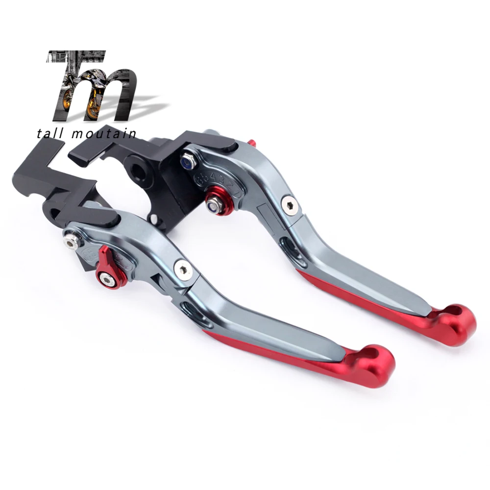 Тормозной рычаг сцепления для MV Agusta F4/F4R F4 750/1000/312R/312RR аксессуары для мотоциклов Регулируемый складной выдвижной Титан+ красный