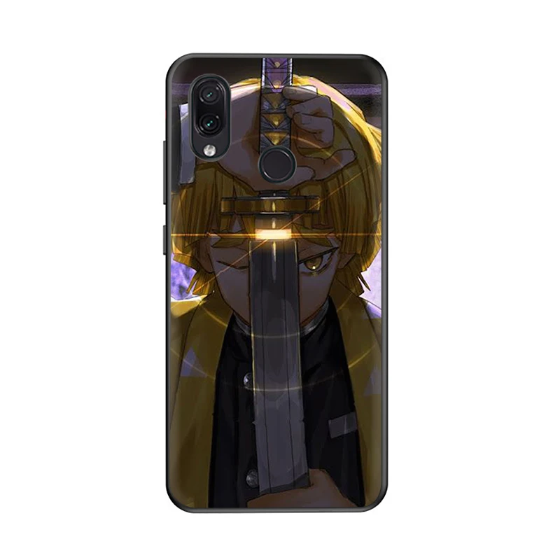 B1 Силиконовый чехол Zenitsu Kimetsu no yaiba для телефона Xiaomi Redmi 4A 4X5 6 A Plus Pro 7 GO Note 5 6 7 8 Pro 7A K20 Pro - Цвет: B1