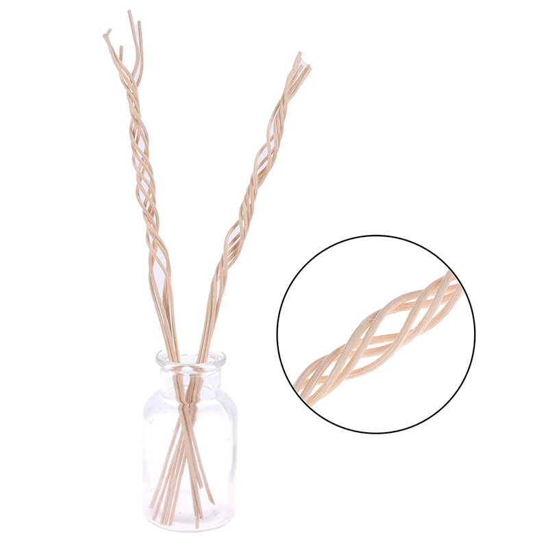 

20pcs/lot Wavy Rattan Fragrance Diffuser Replacement Refill Sticks Air Freshener Room Perfume Rattan Diffuser Sticks