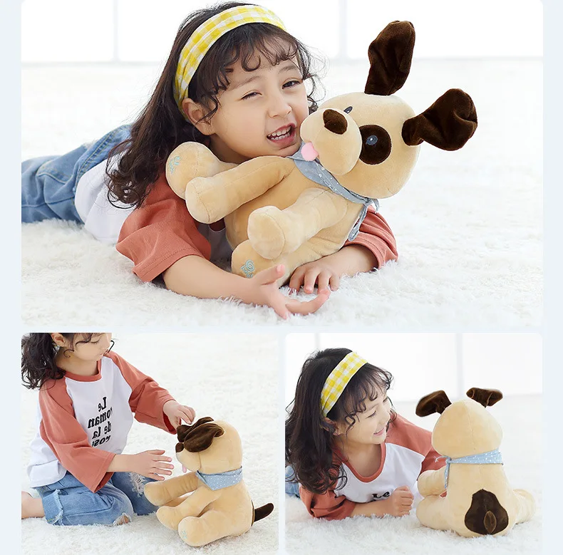 

Peek-a-Boo Elephant Hide-And-Seek Puppy Talking Moving Electric Plush Toys