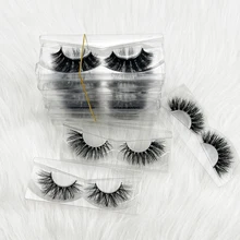 

Wholesale 3D Mink Lashes Natural Wispy False Eyelashes Makeup Beauty Lashes in Bulk Volume Cilia Set