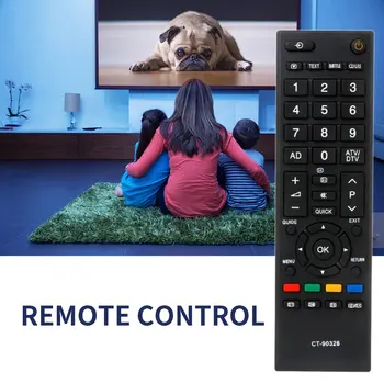 

Tv Remote Control For Toshiba Tv English Remote Control Ct-90326 Portable Wireless Tv Remote Control Sensitive Button