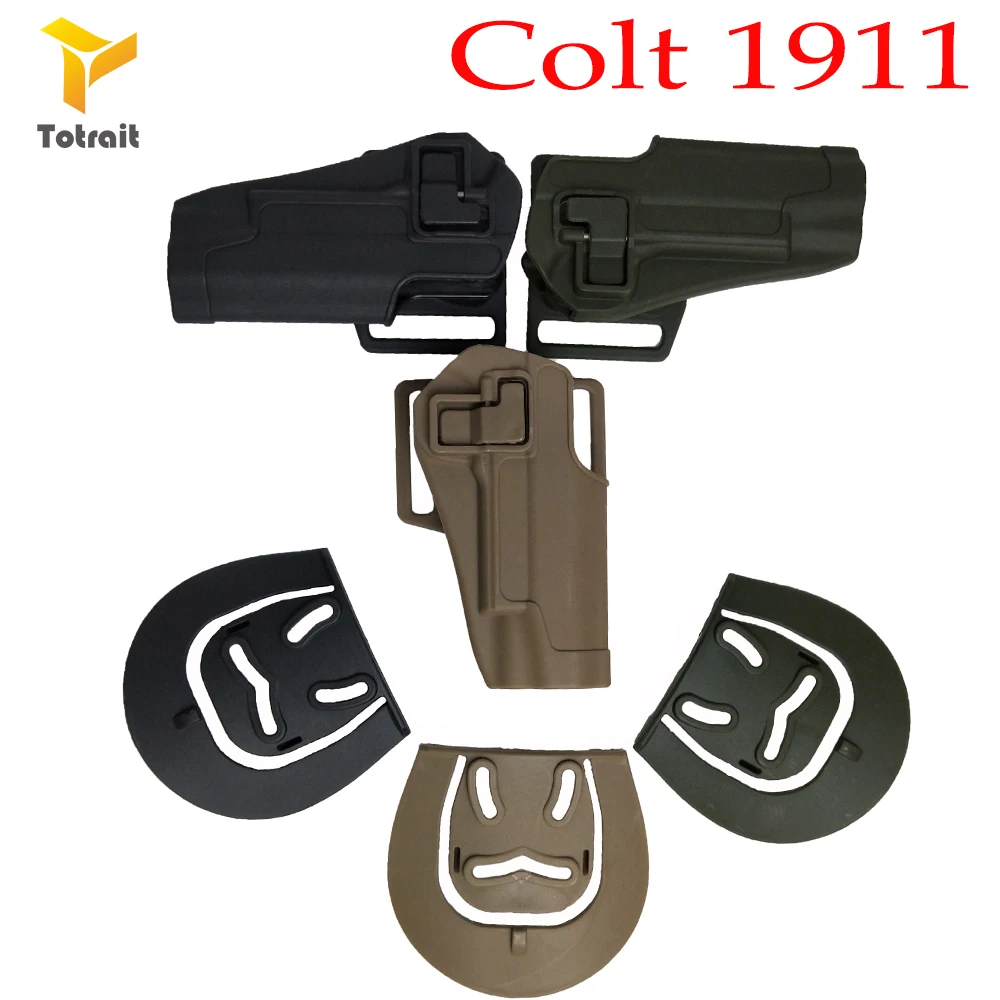

CQC Tactical Holster Waist Belt Loop Paddle Holster Adapter Platform Fit 1911