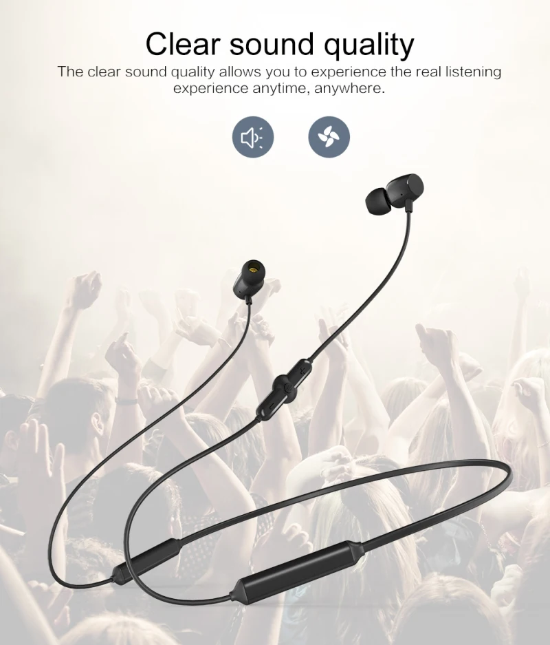 Q5 Спортивные Беспроводные Bluetooth наушники для мобильных телефонов гарнитура с микрофоном бас