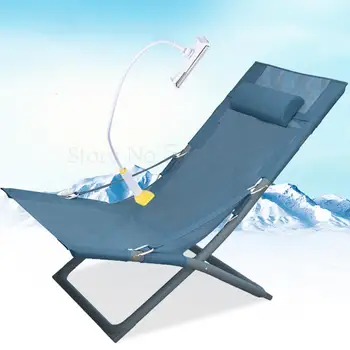 

Lunch Break Recliner Office Home Folding Chair Outdoor Beach Deck Chair Hospital Accompanying Chair Bed Portable Single