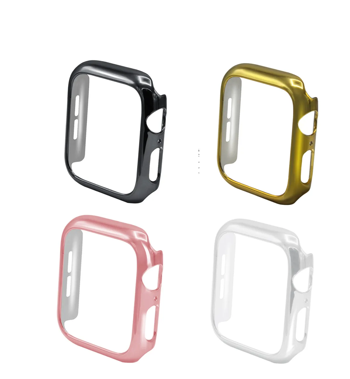 Протектор чехол для часов Apple Watch версии 5/4/3/2/1 40 мм 44 пластиковая рама ПК s наручных