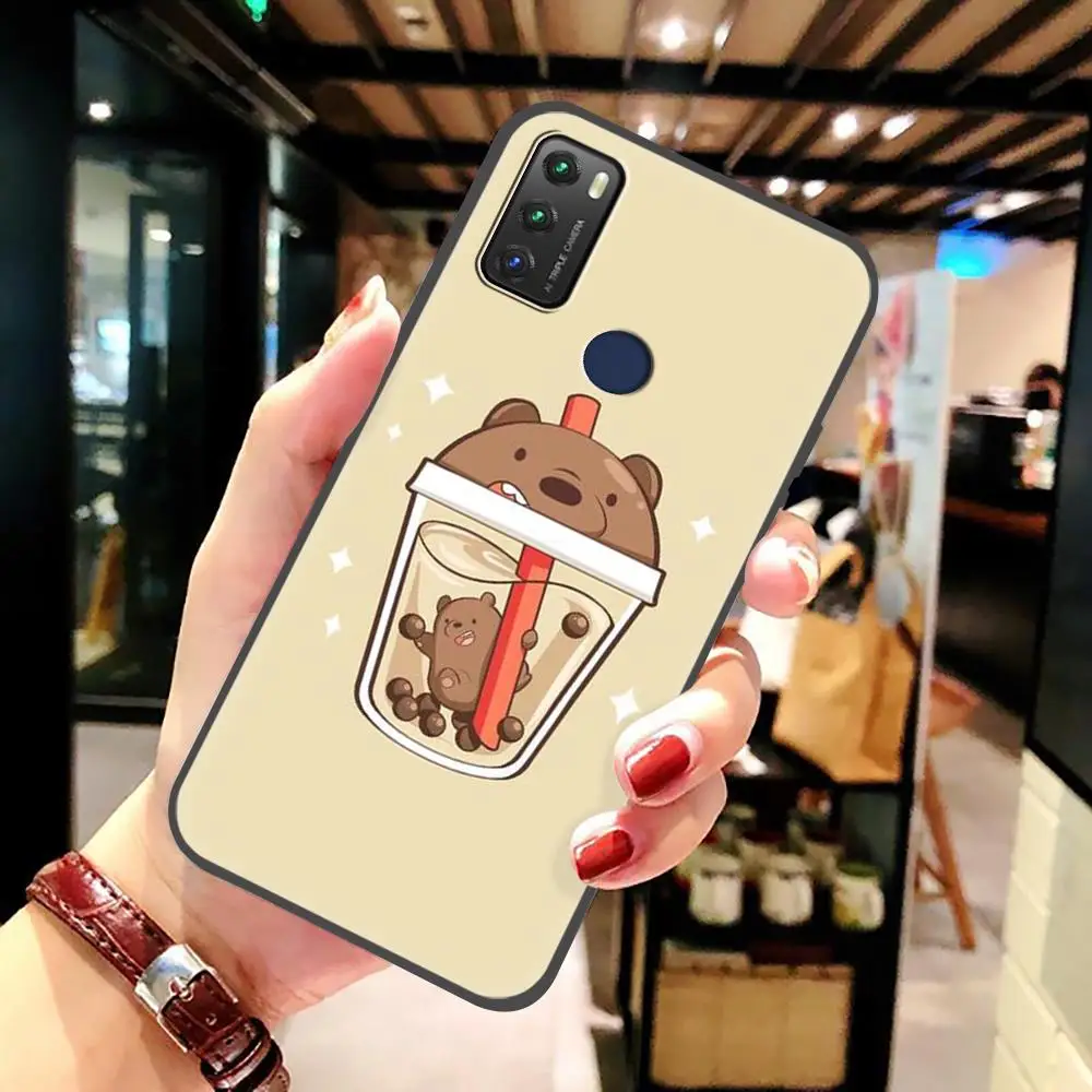 New Arrival Fashion Design Phone Case For TCL 20E/20Y/6125F Cute Shockproof For Woman Soft Case iphone pouch with strap Cases & Covers