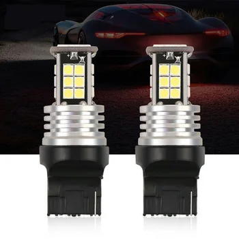 

Auto LED Headlights Brake Reversing DC9V-18V Replacement Accessories 2Pcs