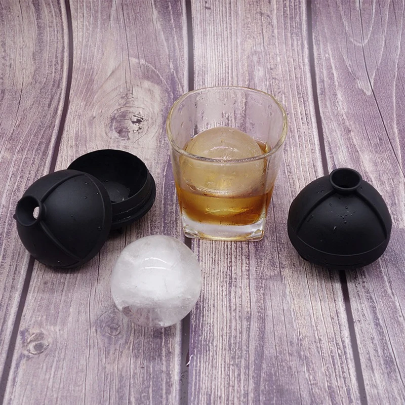 6 см круглый силиконовый хоккейный виски со льдом кубический лоток форма шарик-куб шариковая форма силиконовая ледовая Сфера форма для вечерние бар