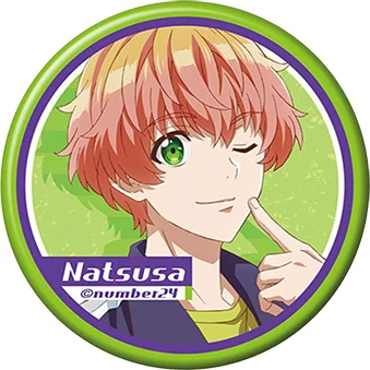 Number24 Anime Badge Natsusa Seiichirou Ibuki Yasunari Yuu Gakuto