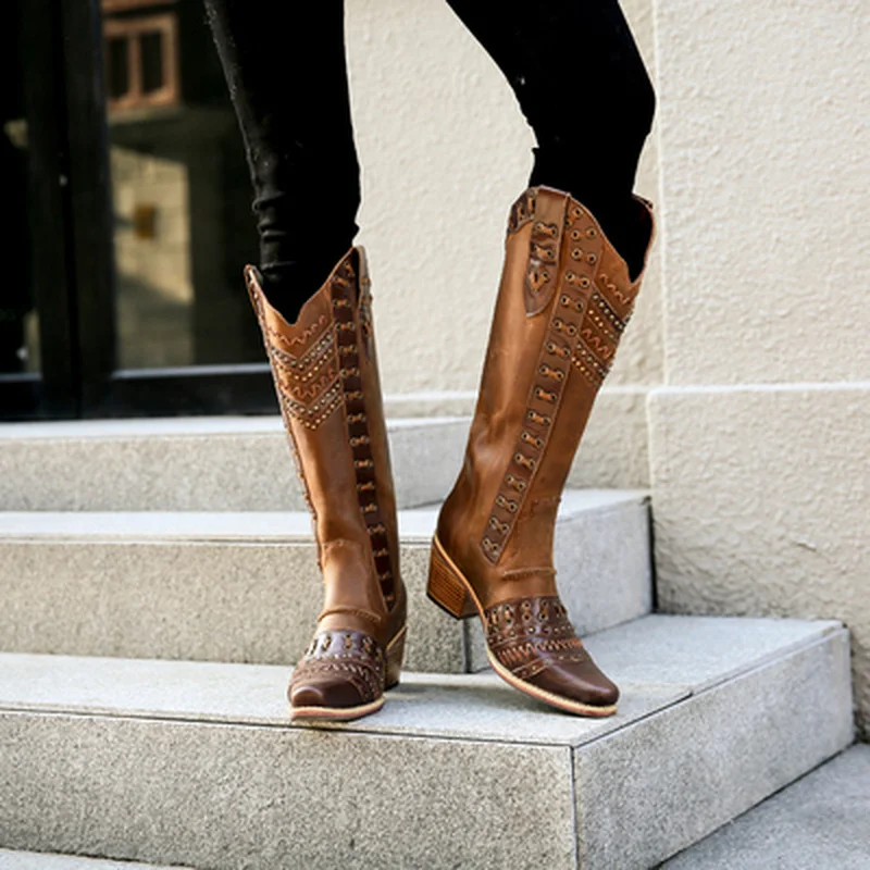 Retro Cowboy Boots 