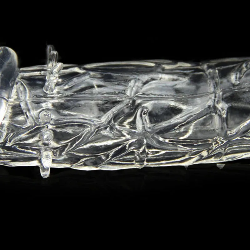 HC062 B reusable delay condoms penis extender condom (ssss7)