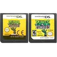 

DS Game Cartridge Console Card Plants vs Zombies English Language for Nintendo DS 3DS 2DS