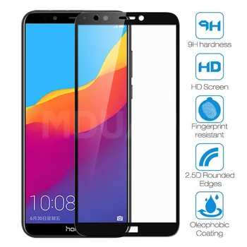 

9D Protective Glass on the For Honor 7A 7C 7S 7X Tempered Screen Protector Glass Honor 8 Lite 9X 8X 8A 8C 8S Clear Glass Film