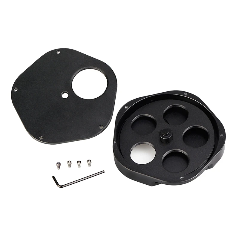 US $52.92 Svbony Eyepiece Filter Wheel Full Metal 125 Multiple 5 Position Fitting Color Filter Wheel For Astronomy Telescopes W9103a