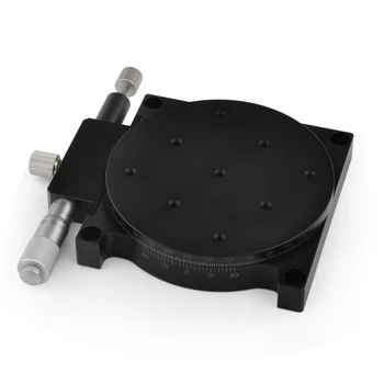 

Precision Angle Platform RS40 Cross Rail Manual Displacement Slider for Precision Rotary Slider of Indexing Plate