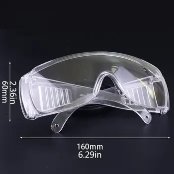 

Vaccine Shutter Goggles Plastic Dust-Proof And Breathable Safety Glasses Transparent Protective Glasses 1 Piece