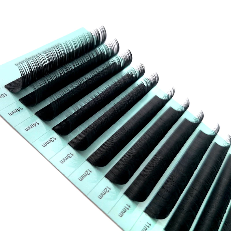 8 cases /Lot Mix Length Eyelash Extension c/d/u Individual Eye lashes For building,False Eyelash Extension Natural Lashes