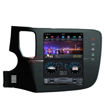 

NAVITOPIA 10.4inch 4G+64GB Tesla Style Vertical Screen Android 8.1 Car DVD GPS Navigation for Mitsubishi Outlander 2013-2018