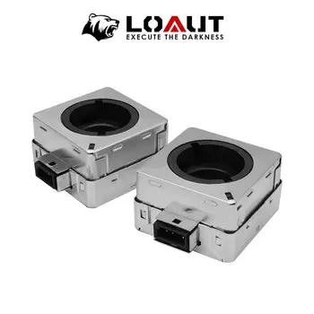 

JGAUT 2 Pcs HID Xenon Headlight Bulb D1 Bases Prelude Car Bulb Holder for D1S D1R Halogen Lights