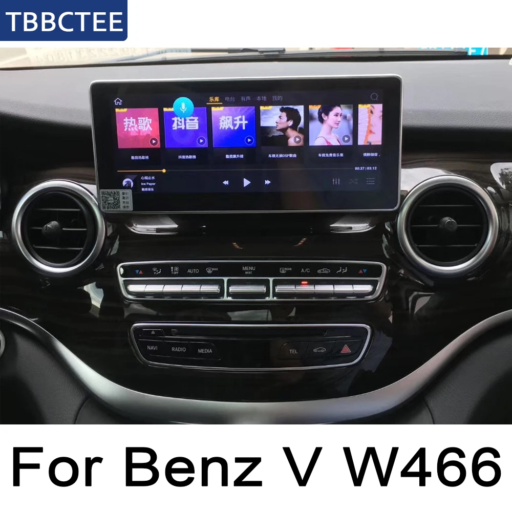 Для Mercedes Benz V Class W446~ NTG Android ips Автомобильный плеер стиль HD экран Авторадио карта gps-навигации wifi