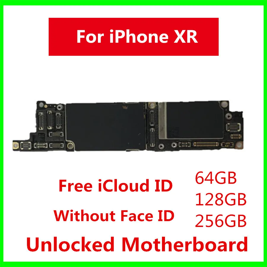 Оригинальная материнская плата для iPhone XR с/без лица id Разблокировка логика